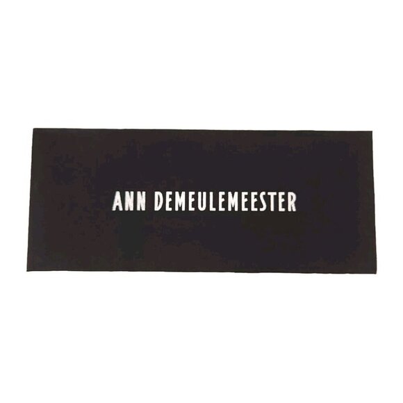 Ann Demeulemeester Louise Dusty Leather Combat Boots Size 37 7 Womens Black - Picture 11 of 13